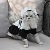 Pet Dog Cat Maid Cosplay Costumes Jupe Robe Clothes313I