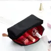 Bolsas de armazenamento Mini bolsa de cosméticos feminina à prova d'água Meninas Batom Maquiagem Feminino Pequena bolsa de maquiagem para viagem Kit estojo organizador