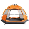 Portable Easy Instant Setup Automatic Camping Tent Large Sizes 3-5 Persons Family Car Backpacking Tents Waterproof Hiking Party Dinner canopy shelters