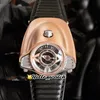 Nieuwe AZIMUTH Gran Turismo 4 Varianten SP SS GT N001 Miyota Automatic Mens Watch Skeleton Dial Rose Gold Case Horloges Versie He270E