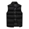 Hommes Gilets Hommes Coton Gilets Vestes D'hiver Gilets Hommes Épais Manteaux Sans Manches Mâle Chaud Rembourré Gilet Veste Homme casacas para hombre 230721