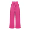 Pantaloni da donna pantaloni della tuta da donna pantaloni della tuta Abbigliamento da donna Pantaloni casual a gamba larga con pantaloni da pendolare in stile cintura estate Pantaloni a gamba larga abbigliamento da donna alla moda