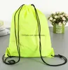 Mochila escolar com cordão para crianças, mochila esportiva ao ar livre, academia, natação, dança, sapatos, bolsa de armazenamento, mochila, bolsas de nylon