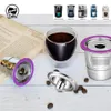 Keurig – capsules de café rechargeables en acier inoxydable, outils, filtre Kcup réutilisable pour 2.0 1.0 brasseurs K Cupfor Keurig Hine
