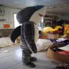 Высококачественные картинки Deluxe Shark Mascot Costum