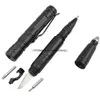 Tactical Pen with knife Self-Defense LED Flashlight LIghts Window Breaker survival Multi-Tool for Everyday Carry (EDC) Outdoor camping hiking traveling rescue Gear