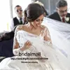 Abiti da sposa per abiti da sposa a maniche lunghe di Dubai Arabica Arabo 2022 APPLICI DI LUSSO MEDIO Oriente Abito da sposa Royal Wedding Dress3156