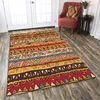 Carpete Tapete boêmio tribos indianas estilo étnico cor geométrica sala quarto cama cobertor banheiro cozinha tapete 230721