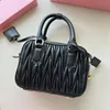 Bolso de bolsas de bolsas de bolsas de bolsas de bolsas mini mujer bolso de hombro bolsos de diseño negro bolso de cuero de cuero bolsas de embrague de cremallera de moda