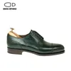 Brogue derby Saviano oncle Fashion Geatic Le cuir manufacturé de mariage à la main pour hommes robes de chaussures concepteur 1B4D