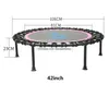High quality ppfabric+alloy steel durable trampoline women indoor home slimming workout equipment Round outdoor amusement park children playing Trampolines
