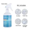 500ml Cylindrical Bottle Ear Wax Cleaning Bottle Rinse Ear Wax Ear Ball Ear Wash Magic Tool Set Adults Kid Ear Care Ear Irrigation Washer Bottle Removal Kit Tool