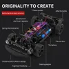 Electric RC Car 16303 1 16 50KM H RC 4WD With LED Remote Control Muscle High Speed Drift Racing Vehicle for Kids vs Wltoys 144001 Toys 230721