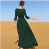 Ubranie etniczne Ramadan Eid Chifon Abaya Dubai Turcja Islam Muzułmańska Długa sukienka Abayas dla kobiet Caftan Marocain de Soiree Femme Musulmane 230721