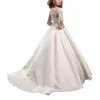 New White Satin Princess White Ball Gown Flower Girl Dresses First Communion Birthday Party Dresses Girls Pageant Dress For Weddin241P