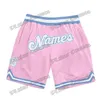 Pantalones cortos para hombre Nombre personalizado y número Patrón de palmeras Baloncesto Impreso en 3D Hombres Jóvenes Verano Malla transpirable Deportes LQD07 230721