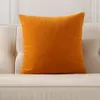 Solid Color Throw Pillow Coat Cushion Soffa Office midja ryggstöd 03235V