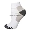 Compression Socks Slipper Outdoor Sports Running Bike Cycling Ankle Stocking Men Women Gym Fitness sock Cotton Sweat-Absorbent Anklet Sox