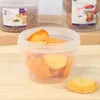 Opslagflessen Dubbellaags Vershoudbare voedselcontainer Salade Yoghurtdoos Granen Draagbare reispotten Keukenaccessoire