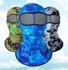 Outdoor Bivakmutsen Sport Nek Gezichtsmasker Ski Snowboard Wind Cap camo Fietsen hoofd slijtage Bivakmutsen Motorfiets Gezichtsmaskers kap sjaal 18 kleuren