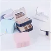 Jewelry Boxes Mti Layers Storage For Stackable Organizer Veet Pu Leather Trays Jewellery Box Earring Necklace Bracelet Ring Storages Dhiy4