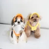 Ubrania psów zagęszczenie pasy sportowe spódnica ubrania zwierzakowe kota i ubrania misia płaszcza kapelusz kawaii projektant