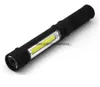 LED Flashlight COB LED Mini Pen Multifunction Working Inspection light Portable Maintenance Hand Torch lamp With Magnet 3A Battery Operatio