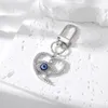 Creative Devil 's Eye Keychain Pendant Multi Styles Blue Evil Alloy Heart Sahpe Bag Car Keychains 보석 선물