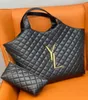 Hobo Genuine Leather Overize Icare Bag Womens Tote Luxurys Designers Top Handle Bags Mens 핸드백 클러치 체인 Crossbody Glambskin Underarm Travel Bag