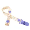 Ciuccio per bambino Porta clip per catena Massaggiagengive per allattamento Manichino Succhietto Capezzolo Guinzaglio Cinturino Regalo per bambini Babe CareZZ