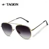 Sunglasses TAGION Brand Men's Pilot Women Men Alloy Frame Fashion Driving Lenses Unisex Eyewear 2767
