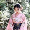 Ropa étnica Kimono mujer Haori Harajuku japonés Yukata Retro chica flor de cerezo vestido estilo fiesta mejorada