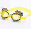 Schöne Kinderbrille, Sommer, Wassersport, Kinder, 3D-Cartoon-Schwimmbrille, wasserdicht und beschlagfrei, UV-Schutz, Schwimmbrille, Tauchbrille