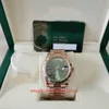 EW Factory Mens Watch Better Version 40mm 228239 President Green Roman Dial 18k Rose Gold Watches CAL 3255 Movement Mechanical Aut224F