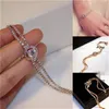 Designer Bridal Jewelries for Weddings Luxury Gold Silver Rhinestones Jewelry Women Formal Dress Accessories In Stock Bracelets309V
