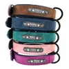 Collari per cani personalizzati Collare per cani in pelle personalizzato Targhette identificative per cani di piccola taglia media Pitbull Bulldog Beagle Correa Perro297G