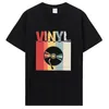 Camisetas Masculinas Roupas Masculinas Vinil TShirt Record T-Shirt Shirt Dj Tees Hilarious Boy Girl Algodão Harajuku Streetwear