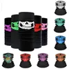 Balaclava Skull Bandana Helmet Neck Maschere per il viso per bici Moto Sci Sport all'aria aperta Halloween Scheletro Sciarpa Nuovo stile