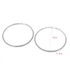 whole Large hoop earrings Fashion retro classic big circle earrings Hyperbolic 8 9 10 cm rose gold trendy women jewelry gifts252k