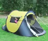 Jogue tenda pop-up 2-3 pessoas abrigos automáticos ao ar livre Camadas duplas Grande família Barracas à prova dwaterproof água camping caminhadas abrigo de dossel