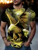 Men's T Shirts Shirt Tee Graphic Horse Crew Neck Clothing Apparel 3D Print Outdoor Casual Short Sleeve Vintage Fashion Designer