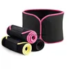 Mujeres Modelado del cuerpo Soporte delgado para la cintura Banda de compresión para el sudor Cinturón Entrenamiento de gimnasia Envoltura para el sudor Soportes para la barriga para la pérdida de peso Trimmer Band Trainer con funda para teléfono celular