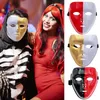 Scary Halloween Face Mask Hip Hop Face Cover DIY Full Face Masked Dancer Cover Creepy Halloween Face Mask voor kostuumfeesten