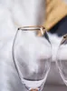 Wine Glasses European Crystal Goblet Champagne Cups Whiskey Drinking Wedding Party Bar El Home Drinkware