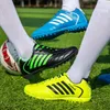 Athletic Outdoor Original Brand Men Kids Turf Soccer Shoes Cleats Professional Men's Society Football Boots Luxury Football Futsal Shoes Sneakers 230721