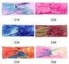 Bande per la testa Womens Weadwraps Tie Dye Turban Capellini Accessori per capelli di moda Accessori che gestiscono la banda per capelli Yoga Esercizio di sudore bande di sudore