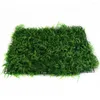 Decorative Flowers Artificial Plant Mat Greenery Wall Foliage Hedge Grass Fence Backdrop Panel Garden Backyard Decor