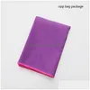 Towel Sport Microfiber Towels Quick Drying Travel Bath Swimming Pool Cam Soft Jogging Gym Sports Washcloth Drop Delivery Home Garden Dhefh