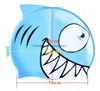 Cartoon Kids Baby Fish Bath Cap Silicone Baby Swamp Caps Защита ухо