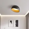 Ceiling Lights Bedroom Lamp Creative Inclined Room Personality Minimalist Wood Grain Study Homeowner